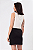 SAIA CURTA CREPE PRETO ANGEL - Imagem 3