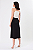 SAIA MIDI CREPE PRETO ANGEL - Imagem 2