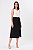 SAIA MIDI CREPE PRETO ANGEL - Imagem 3