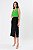 SAIA MIDI CREPE PRETO ANGEL - Imagem 6