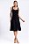 VESTIDO MIDI LINHO NEW PALOMA PRETO - Imagem 2