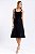 VESTIDO MIDI LINHO NEW PALOMA PRETO - Imagem 1