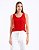REGATA CREPE VERMELHO LIA - Imagem 1