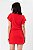 SAIA CURTA CREPE VERMELHO CAMÉLIA - Imagem 16