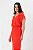 SAIA MIDI CREPE VERMELHO DEBORAH - Imagem 5
