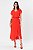 SAIA MIDI CREPE VERMELHO DEBORAH - Imagem 2
