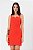 VESTIDO CURTO CREPE VERMELHO DEBORAH - Imagem 2