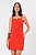 VESTIDO CURTO CREPE VERMELHO DEBORAH - Imagem 4