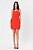 VESTIDO CURTO CREPE VERMELHO DEBORAH - Imagem 1