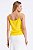 REGATA ALÇA FINA CREPE AMARELO CAMÉLIA - Imagem 9