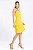 VESTIDO CURTO CREPE AMARELO CAMÉLIA - Imagem 4