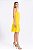 VESTIDO CURTO CREPE AMARELO CAMÉLIA - Imagem 6