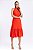 VESTIDO MIDI CREPE VERMELHO DEBORAH - Imagem 2