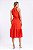 VESTIDO MIDI CREPE VERMELHO DEBORAH - Imagem 9