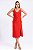 VESTIDO MIDI CREPE VERMELHO CYNTHIA - Imagem 1