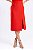 VESTIDO MIDI CREPE VERMELHO CYNTHIA - Imagem 5