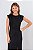 VESTIDO MIDI SUEDE PRETO GABY - Imagem 2
