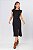 VESTIDO MIDI SUEDE PRETO GABY - Imagem 6