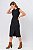 VESTIDO MIDI SUEDE PRETO GABY - Imagem 9