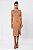 VESTIDO MIDI SUEDE CARAMELO GABY - Imagem 1