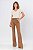 CALÇA FLARE SUEDE CARAMELO GABY - Imagem 5