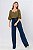 BLUSA MANGA 3/4 VERDE MILITAR LARA - Imagem 7