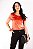 BLUSA MANGA CURTA VELVET SPAN ROSE - Imagem 2