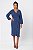 VESTIDO MANGA LONGA AZUL WOOL TECH - Imagem 6
