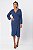 VESTIDO MANGA LONGA AZUL WOOL TECH - Imagem 2