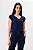 BLUSA CREPE AZUL MARINHO RAYSSA - Imagem 1