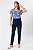 BLUSA CREPE MODERN AZUL - Imagem 4