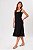 VESTIDO MIDI CREPE PRETO RAYSSA - Imagem 6