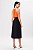 SAIA MIDI CREPE AZUL MARINHO NEW ANGEL - Imagem 11