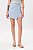 SHORT SAIA CREPE AZUL OCEAN LAURA - Imagem 2