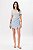 SHORT SAIA CREPE AZUL OCEAN LAURA - Imagem 1
