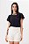 BLUSA CREPE AZUL MARINHO THAÍS - Imagem 1