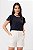 BLUSA CREPE AZUL MARINHO THAÍS - Imagem 3