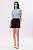 SHORT CREPE PRETO GABRIELLY - Imagem 1