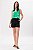 SHORT CREPE PRETO GABRIELLY - Imagem 1