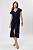 VESTIDO MIDI AZUL MARINHO LINHO WASHED SUSI - Imagem 4