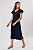 VESTIDO MIDI AZUL MARINHO LINHO WASHED SUSI - Imagem 6