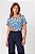 BLUSA MANGA CURTA ESTAMPA ANIMAL PRINT COLOR - Imagem 1