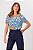 BLUSA MANGA CURTA ESTAMPA ANIMAL PRINT COLOR - Imagem 3