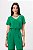BLUSA CREPE DECOTE V VERDE JOLIE - Imagem 1