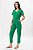 BLUSA CREPE DECOTE V VERDE JOLIE - Imagem 8