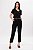 BLUSA CREPE DECOTE V PRETO JOLIE - Imagem 4
