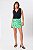 SHORT SAIA CREPE VERDE NEW ABSTRACT - Imagem 1