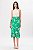 SAIA MIDI FLOWER VERDE YASMIN - Imagem 1