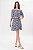 VESTIDO VISCOSE AZUL MARINHO CASHMERE COLOR - Imagem 1