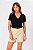 T-SHIRT DECOTE V PRETO SOFIA ESSENTIAL - Imagem 6